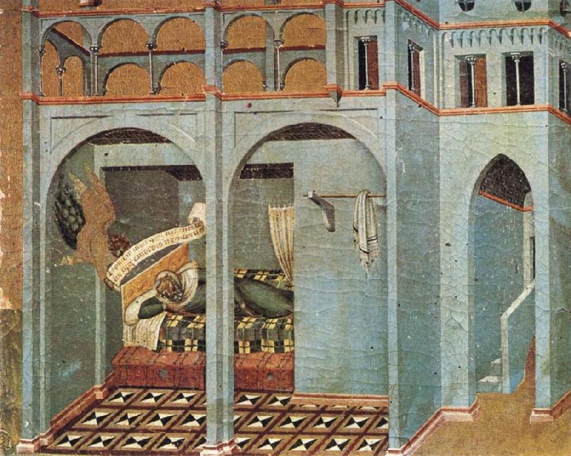 Pietro Lorenzetti Sobach's Dream Sweden oil painting art